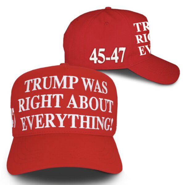 Trump Was Right Red Hat