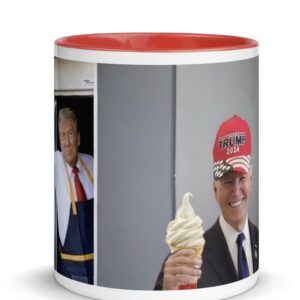 Trump Working Fast Food Coffee Mugs