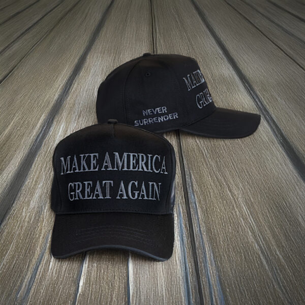 Trump is shouting out Dark MAGA HAT CAP