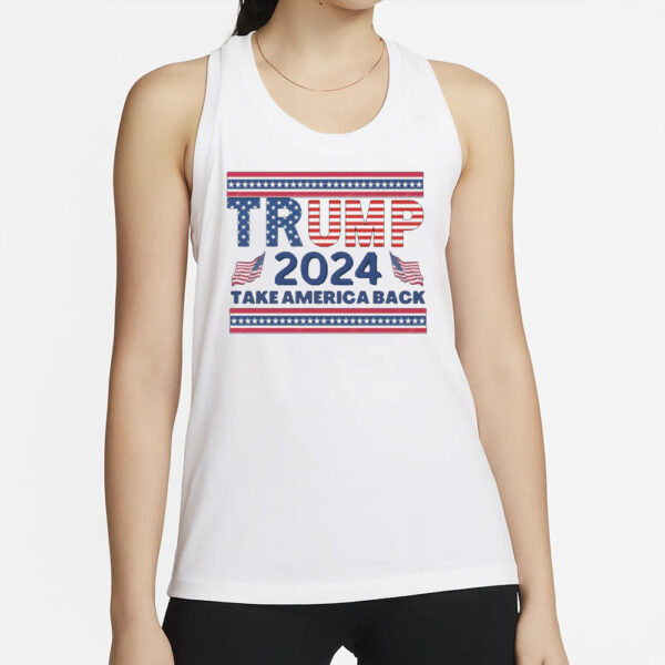 Trump vance shirt, Trump 2024 Take America Back Tee T-shirts2