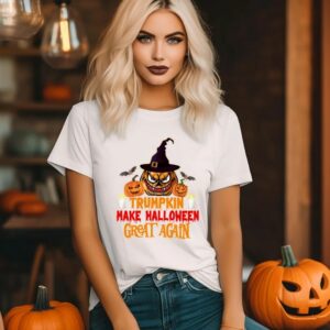 Trumpkin Make Halloween Great Again, Trump Vance Halloween, Trump Halloween Funny Shirt Sweatshirt and Hoodie, Spooky Pumpkin Shirt Gift1