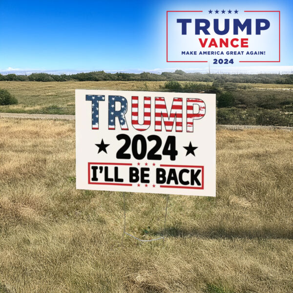 Usa Flag Trump 2024 Election Slogan Yard Sign, President Election Trump Supporter Election lawn Yard Sign3