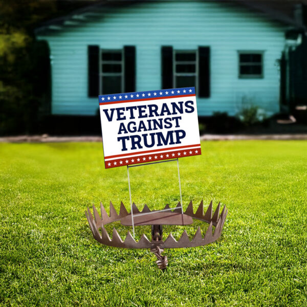 Veterans Against Trump Yard Signs