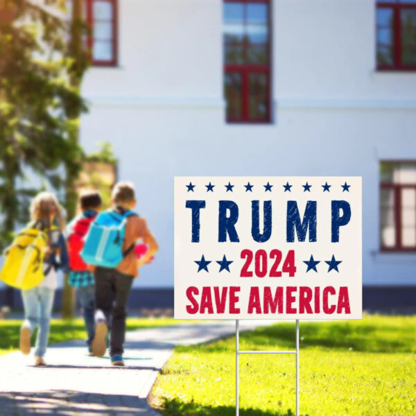 Vote Trump 2024 Yard Sign , President Trump Election Yard Sign