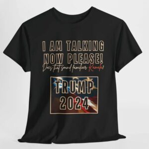 Wait A Minute I'm Talking Now Trump 2024 Shirt Presidential Debate 2024 Tee Political Shirt Trump Vote Gifts Pro Trump Shirt Election Shirt3