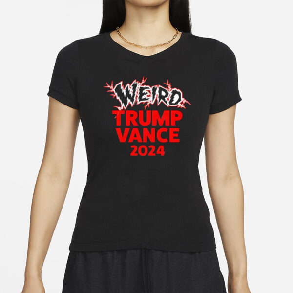 Weird Trump Vance 2024 design shirt