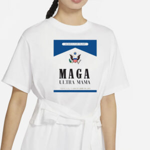 Women Maga Ultra 2024 Png Maga Svg Png American Patriot Mama T-shirt