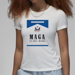 Women Maga Ultra 2024 Png Maga Svg Png American Patriot Mama T-shirt3