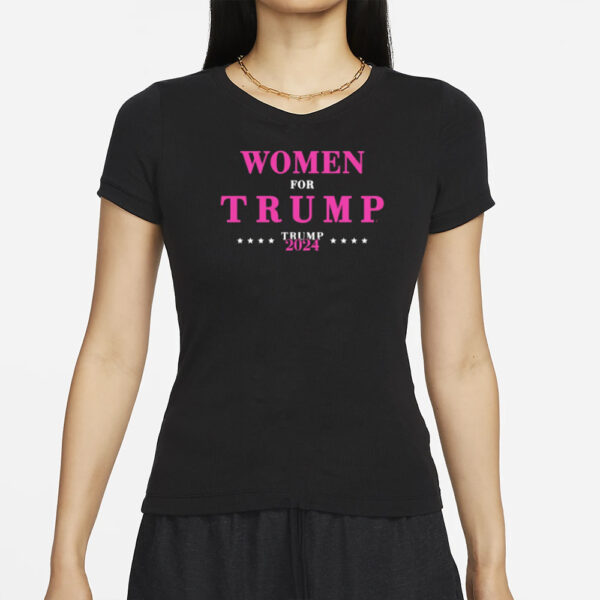 Women for Trump 2024 T-shirt