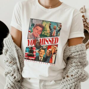 You Miss Funny Shirt, Legend Never Die Tshirt, Political American Icons Shirt, Funny 2024 Election Shirt, Reagan and Trump, Republican Tee