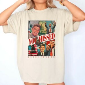 You Miss Funny Shirt, Legend Never Die Tshirt, Political American Icons Shirt, Funny 2024 Election Shirt, Reagan and Trump, Republican Tee1