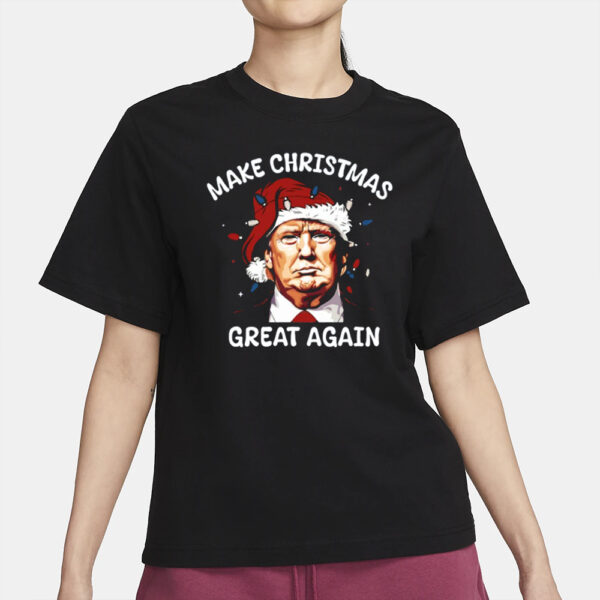 make christmas great again shirt, Christmas Trump 2024 t shirt2