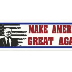 trump sticker, MAGA, Support Trump-Inspired Car Magnet, Trump , USA flag - free shipping - American Flag Election Fun 2024 Bumper Sticker