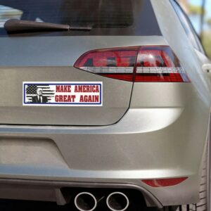 trump sticker, MAGA, Support Trump-Inspired Car Magnet, Trump , USA flag - free shipping - American Flag Election Fun 2024 Bumper Sticker2