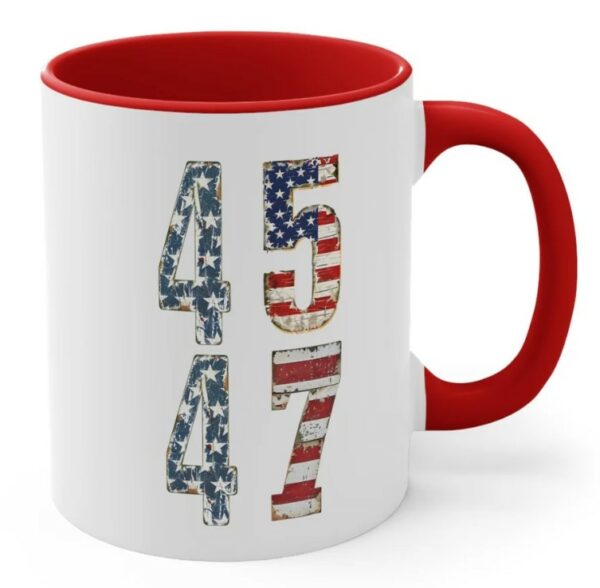 45 47 Mug Unique Trump Gift USA Trump 2024 Mugs