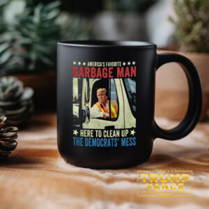 America's Favorite Garbage Man Mug, Trump Mug2