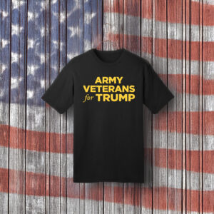 Army Veterans for Trump TShirt