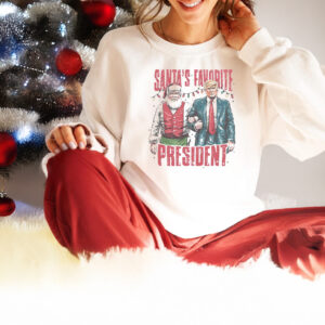 Awesome Santa’s Favorite President Trump T-Shirt