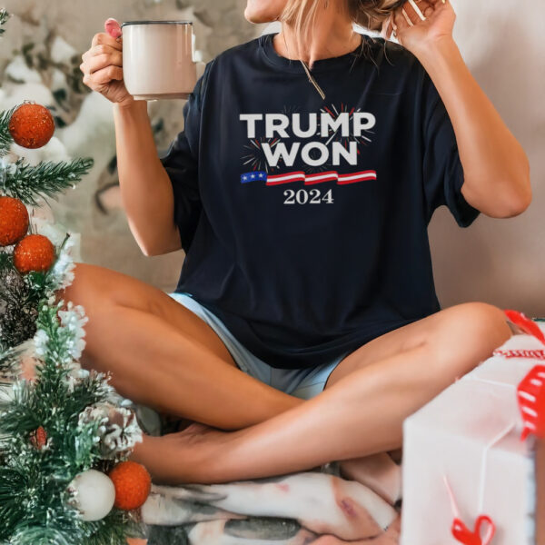 Awesome Trump Won Again 2024 T-Shirts