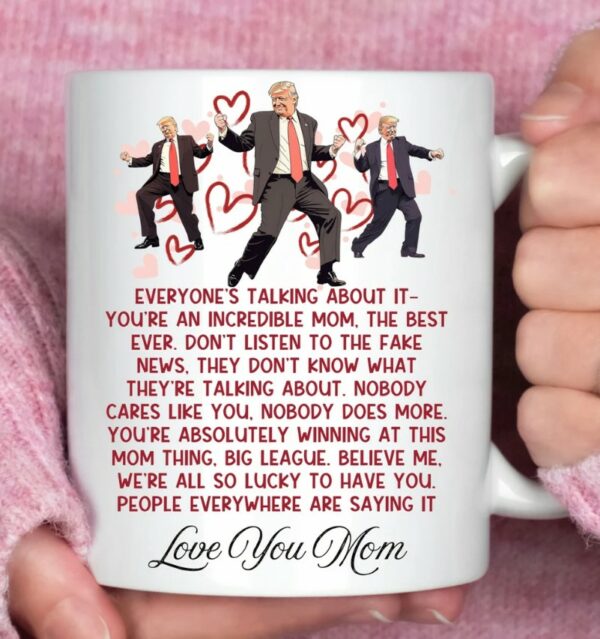 Best Mom Ever Trump Mug, Fun Meaningful Gift for Mom, Personalize Gifts For Moms, Mugs