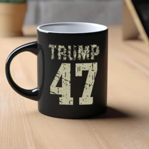 Camo Trump 47 Mug