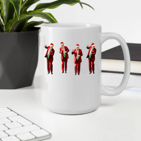 Christmas Republican Mug, Trump Dance Christmas Mugs