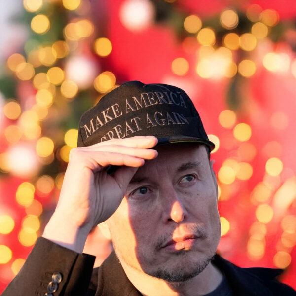 Christmas Trump Dark MAGA Hats