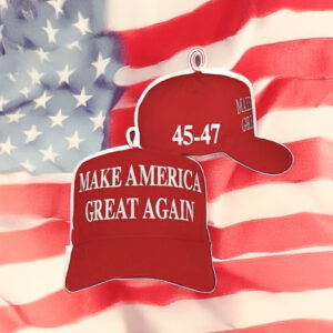 Christmas Trump MAGA 47 Red Hats