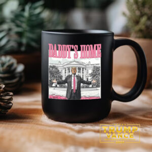 Comfort Colors Daddy's Home Mug, Trump Mug2