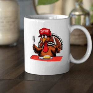 Conservativeant Make Thanksgiving Great Again Trump Turkey Mug2