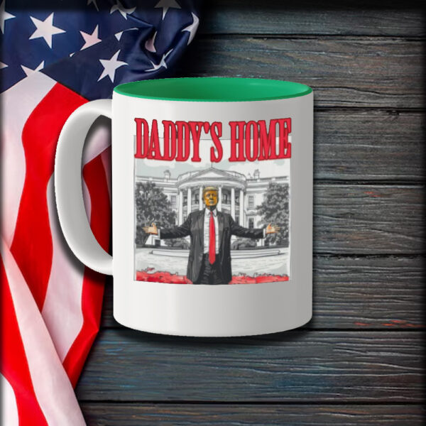 Daddy's Home Mug, White House Trump 2024 Mug.1