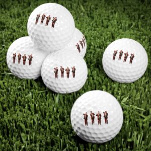 Dancing Trump Golf Balls