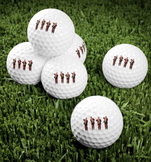 Dancing Trump Golf Balls