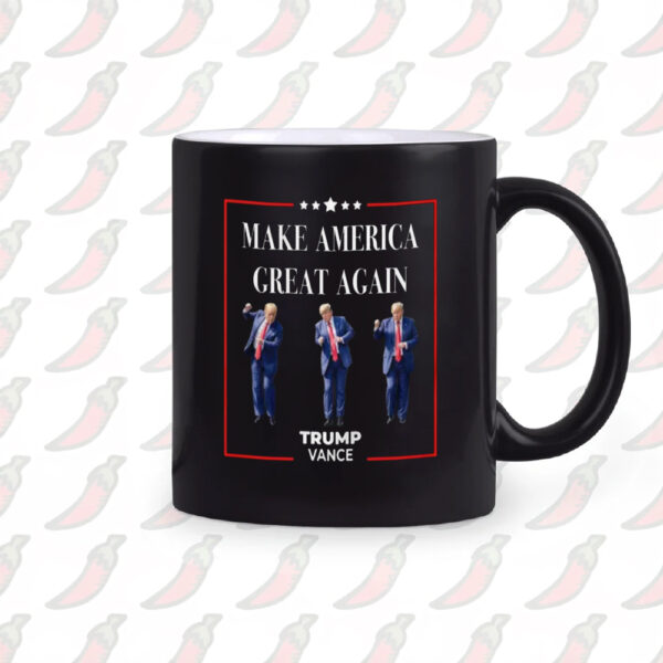 Dancing Trump Vance Mug, Funny Trump Mug1