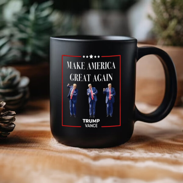 Dancing Trump Vance Mug, Funny Trump Mug2