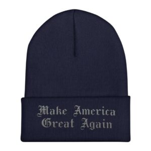 Dark Gothic MAGA Beanies Hat