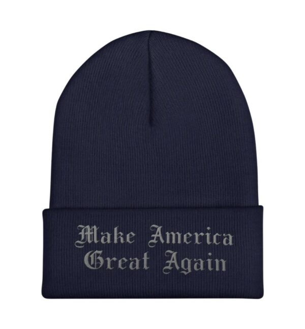 Dark Gothic MAGA Beanies Hat