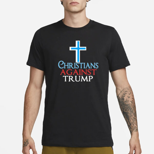 Defeat Project 2025 Christians Against Trump Shirts2