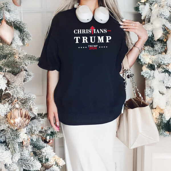 Donald J Trump Shirt, Christians for Trump 2024 T-shirt2