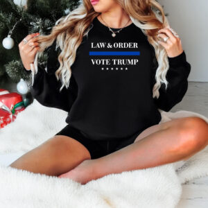 Donald J Trump Shirt, Law and Order T-shirt1