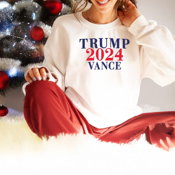 Donald J Trump Shirt, Trump Vance 2024 Long Sleeve Tee