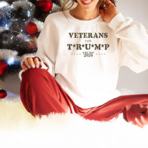 Donald J Trump Shirt, Veterans for Trump Tee