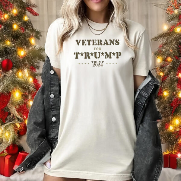 Donald J Trump Shirt, Veterans for Trump Tee1