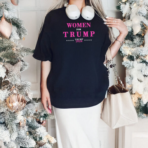 Donald J Trump Shirt, Women for Trump 2024 T-shirt2