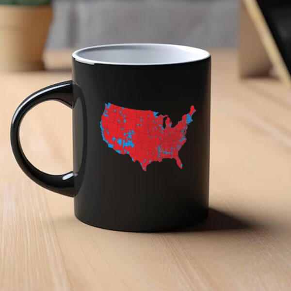 Donald Trump 2024 Election Results Map Mug