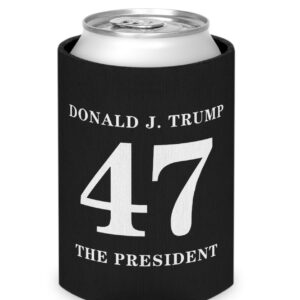 Donald Trump 47 The President Beverage Coolers