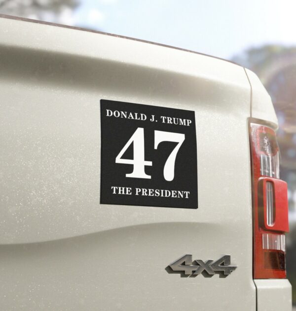 Donald Trump 47 The President Car Magnets, Stickers US