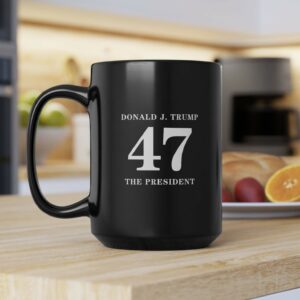 Donald Trump 47 The President Mug USA