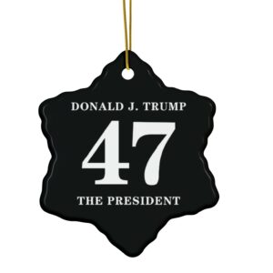 Donald Trump 47 The President Ornament