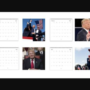 Donald Trump Calendar - 2025 Wall Calendars